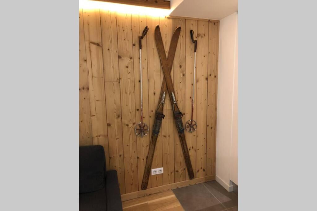 Chic Appart 6 Pers Dans Residence Luxueuse "La Cordee" Wellness Gym Piscine Ouvert Et Teletravail Шамони Екстериор снимка